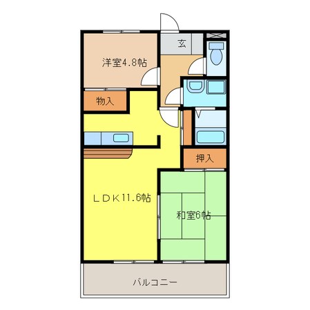 ＡｎｇｅｌＷｉｎｇの物件間取画像